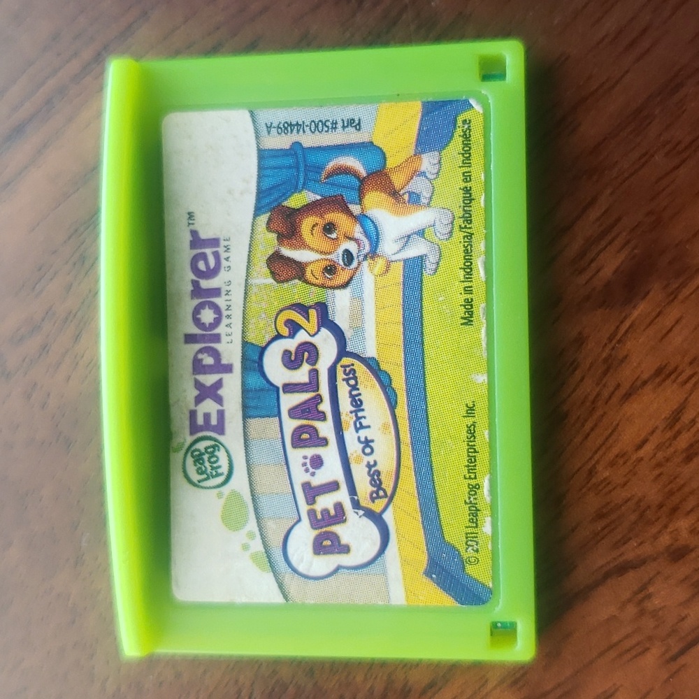 Leap Frog Explorer Game Pet Pals 2 Best of Friends